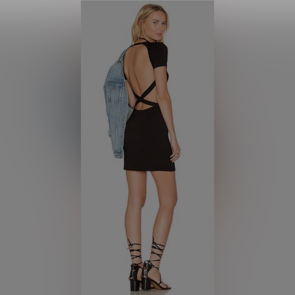 Young Fabulous & Broke LBD, Body Skimming & Backless, XS, Excellent Condition!